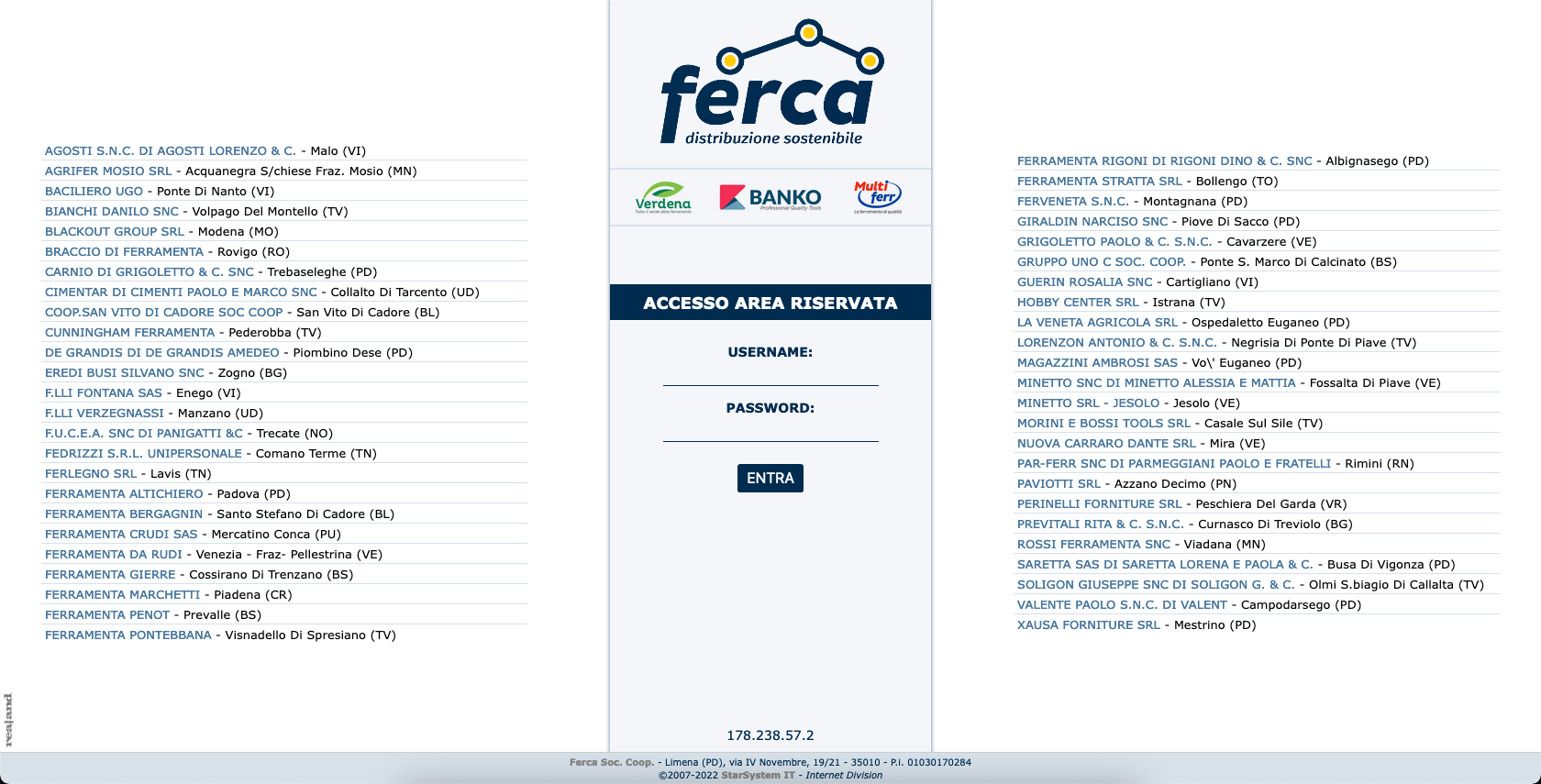 Consorzio delle Ferramenta